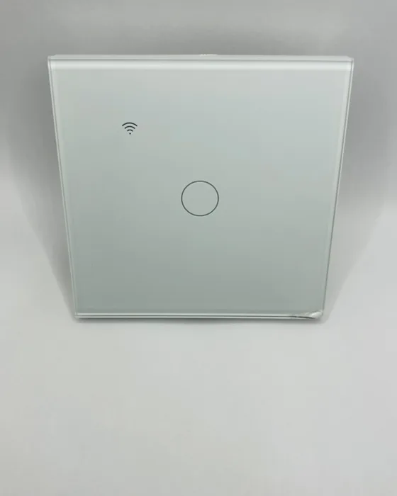 Smart touch switch, Glass panel, 1 gang